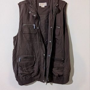 Michael Kors Plus Size Utility Vest sz 2X